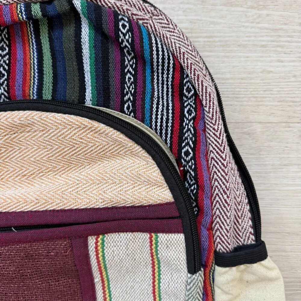 Himalayan Bag Backpack Travel Hiking School Patchwork Boho